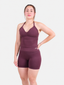 Ensemble de sport femme LA sport — Mauve